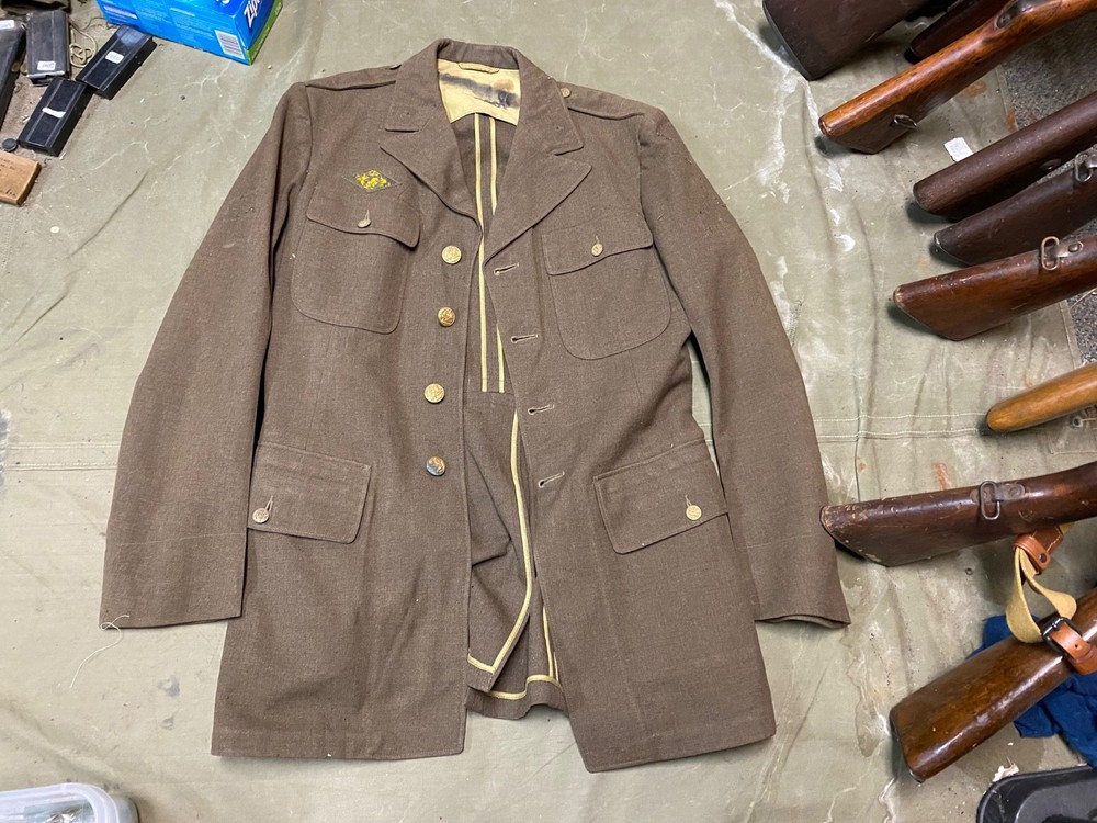 ORIGINAL WWII US ARMY M1938 CLASS A DRESS JACKET-SIZE 39L MEDIUM LONG