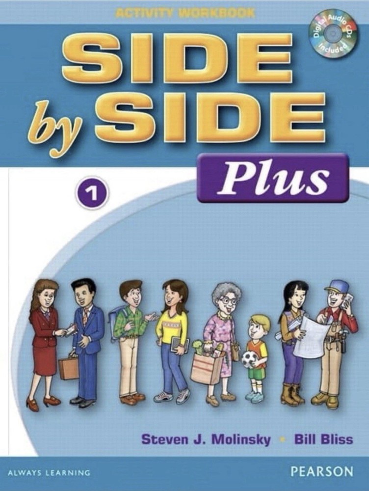 Side by Side Plus1 Activity Workbook with Audio practice.Molinsky/Bliss‼️3BOOKS