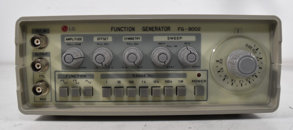 LG FG-8002 Sweep Function Generator 2 MHz Analog Ez-Digital