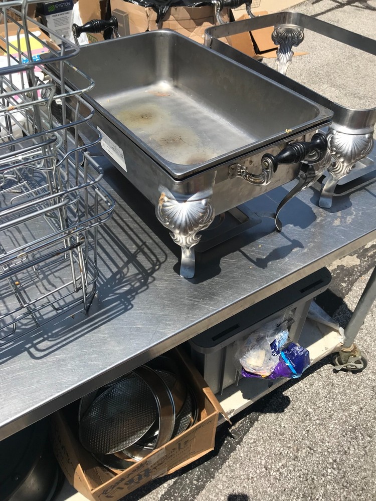 2 Banquet Warmers with Racks