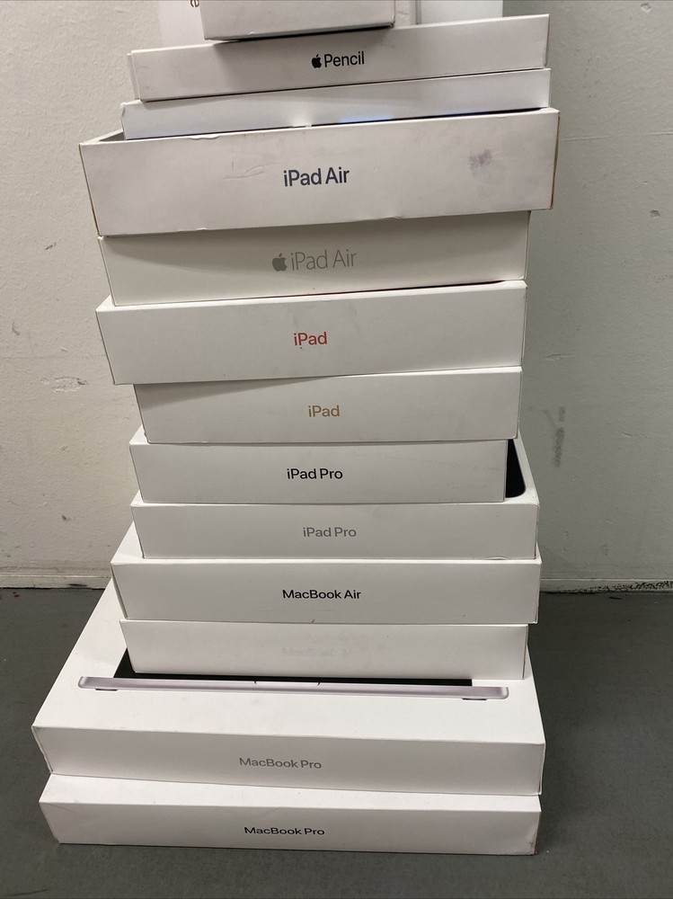 Apple empty boxes - your choice macbook, mac air, ipad, iPhone Etc