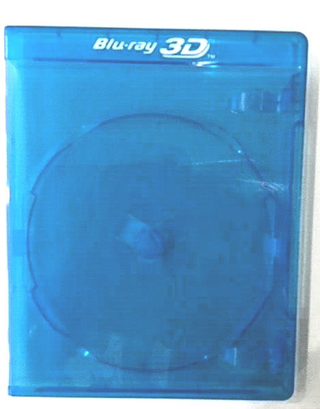 3 Genuine 3D Blu-ray Case  - Double - Used