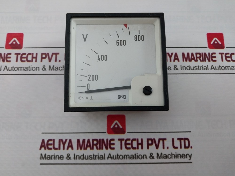 DEIF 0-800V Voltmeter 600V Max 1200023011C
