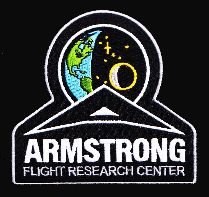 ARMSTRONG -FLIGHT RESEARCH CENTER - ORIGINAL - NASA SPACE FLIGHT TEST PATCH MINT