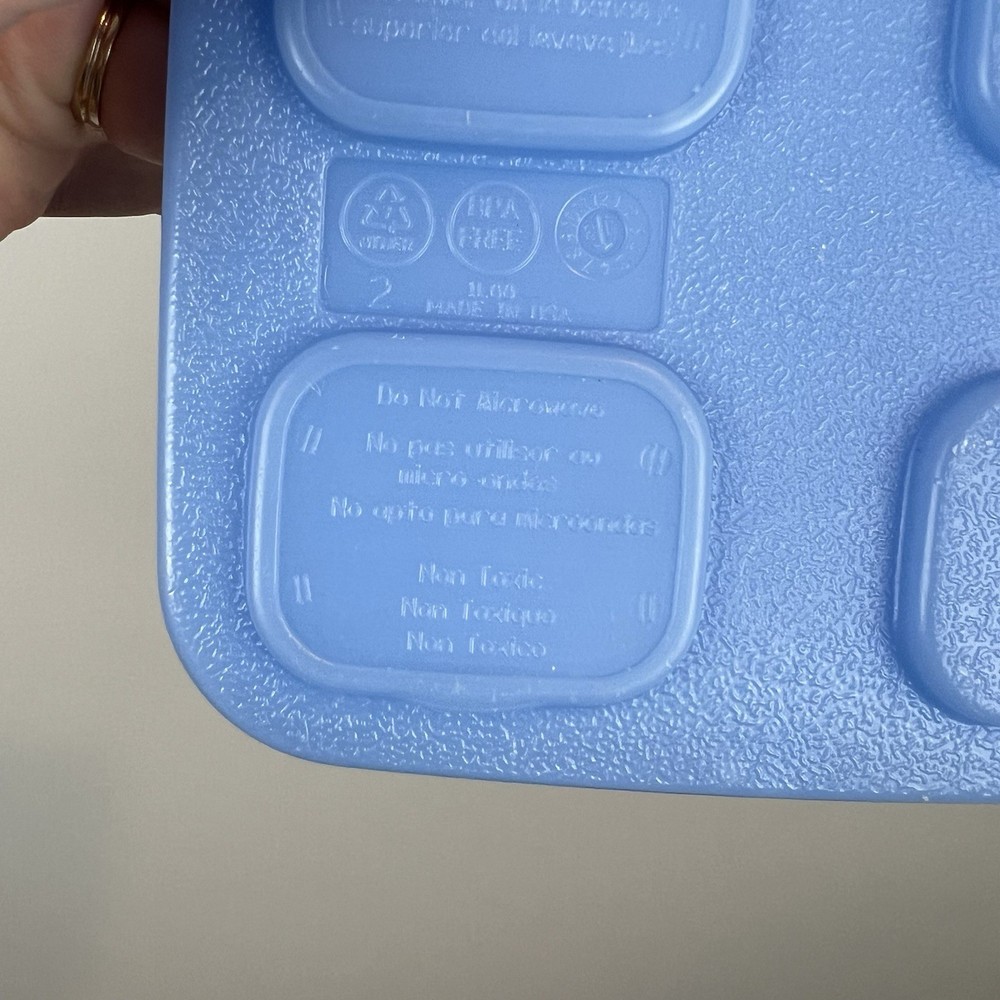 Rubbermaid Lunch Blue Ice Pack Stackable BPA Free Replacement