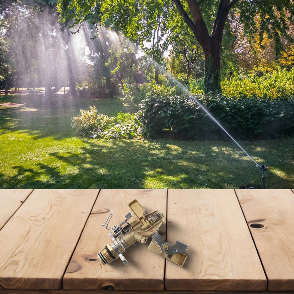 Copper Construction Garden Sprinkler with Efficient Water Saving Design