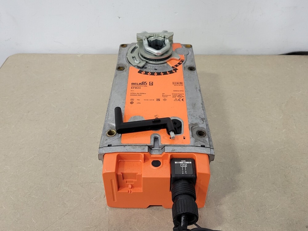 BELIMO EFB24 Spring Return Actuator – Safety