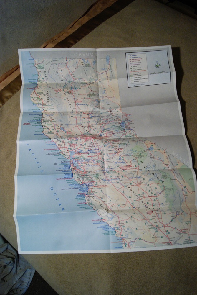 California State Parks Map - 2003