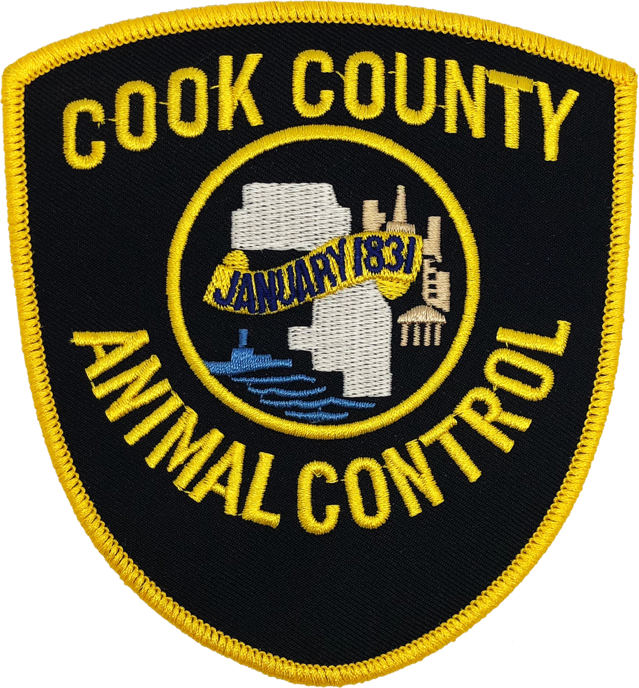 COOK COUNTY SHOULDER PATCH: Animal Control Standard