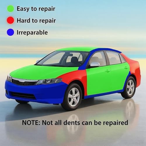 3PCS Dent Puller, Car Dent Puller for Car Dent Repair, Suction dent puller kit