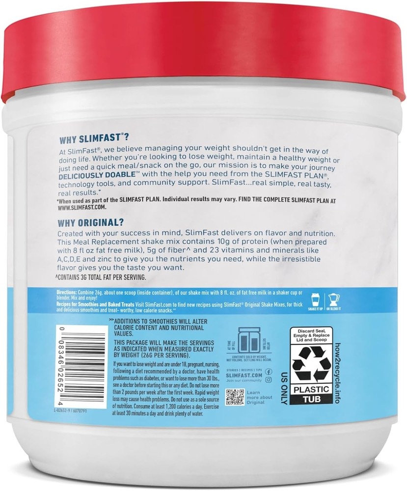 French Vanilla Meal Replacement Shake Mix