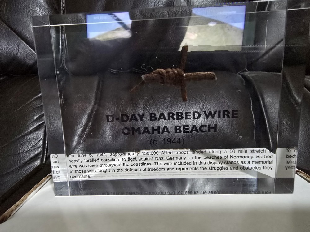 Barbed Wire From D-DAY  OMAHA BEACH