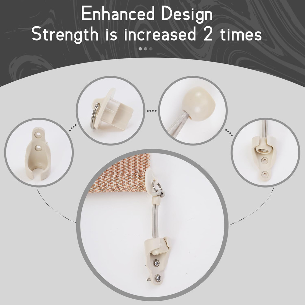 New Bungee Kit + End Cap, Universal Replacement Installation Accessories for Ind