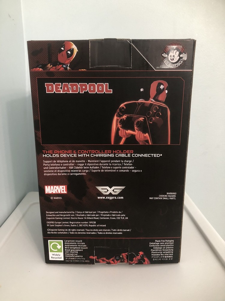 Marvel DEADPOOL Gaming Controller/ Phone Holder . New