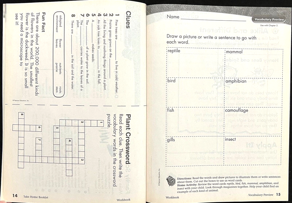 2nd Grade - SCIENCE - WORKBOOK - TEACHER GUIDE (2006, Scott Foresman)