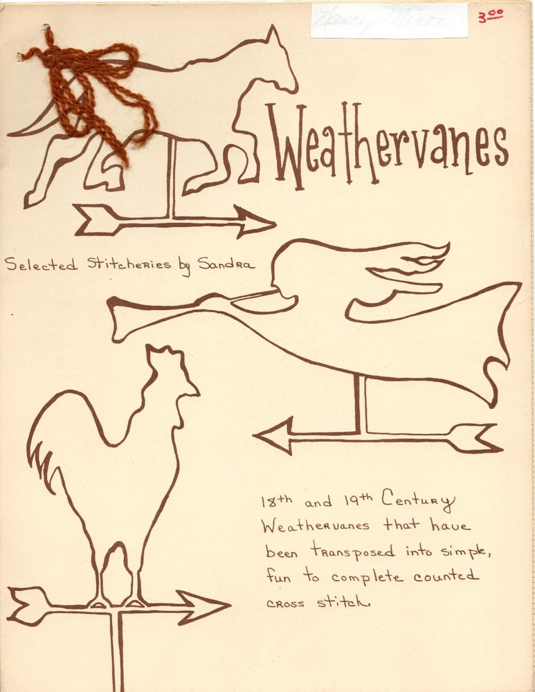 WEATHERVANES - SELECTED STITCHERIES BY SANDRA