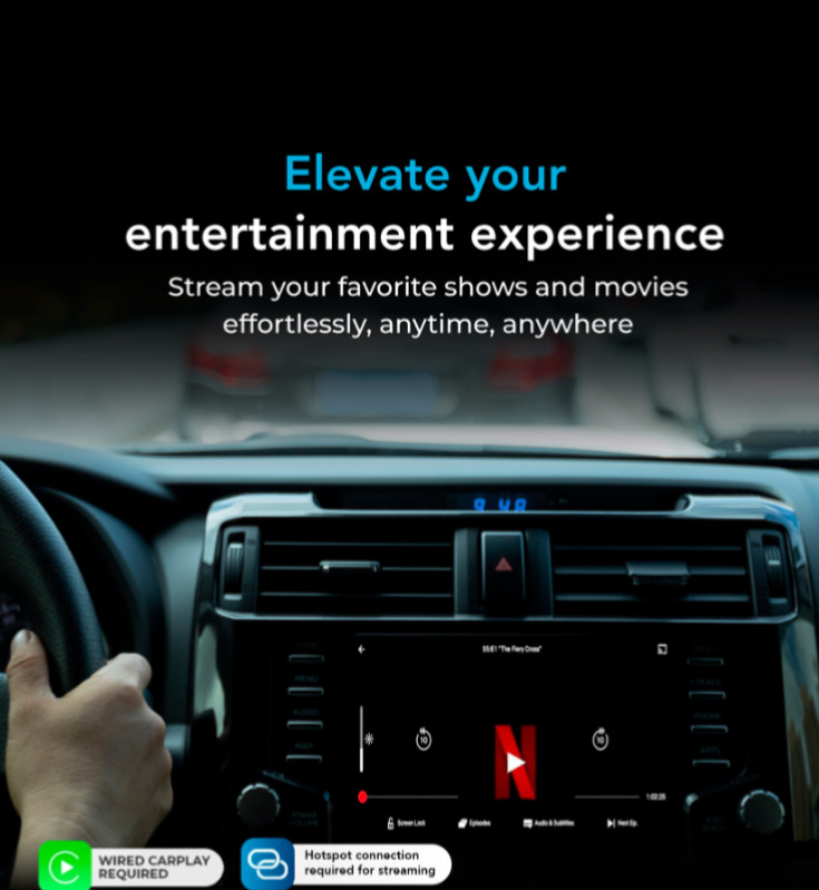 AutoSky Wireless CarPlay and Android Auto