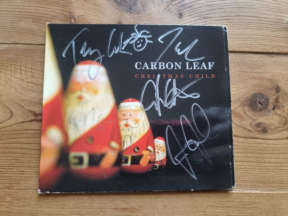 Carbon Leaf - 'Christmas Child' SIGNED CD! [2010]