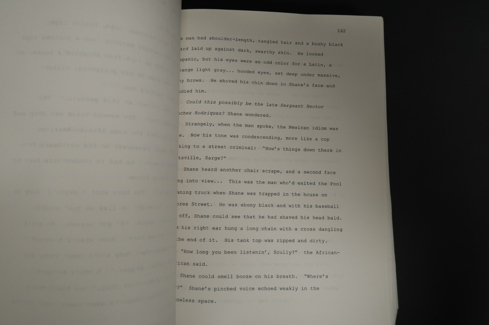Original Book Script The Viking Funeral Stephen Cannell Studios Collection 2000