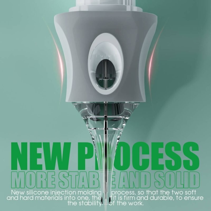 Dragonhawk Glide Extra Smooth Tattoo Cartridges Box of 50 Variations RL/RS/M/RM