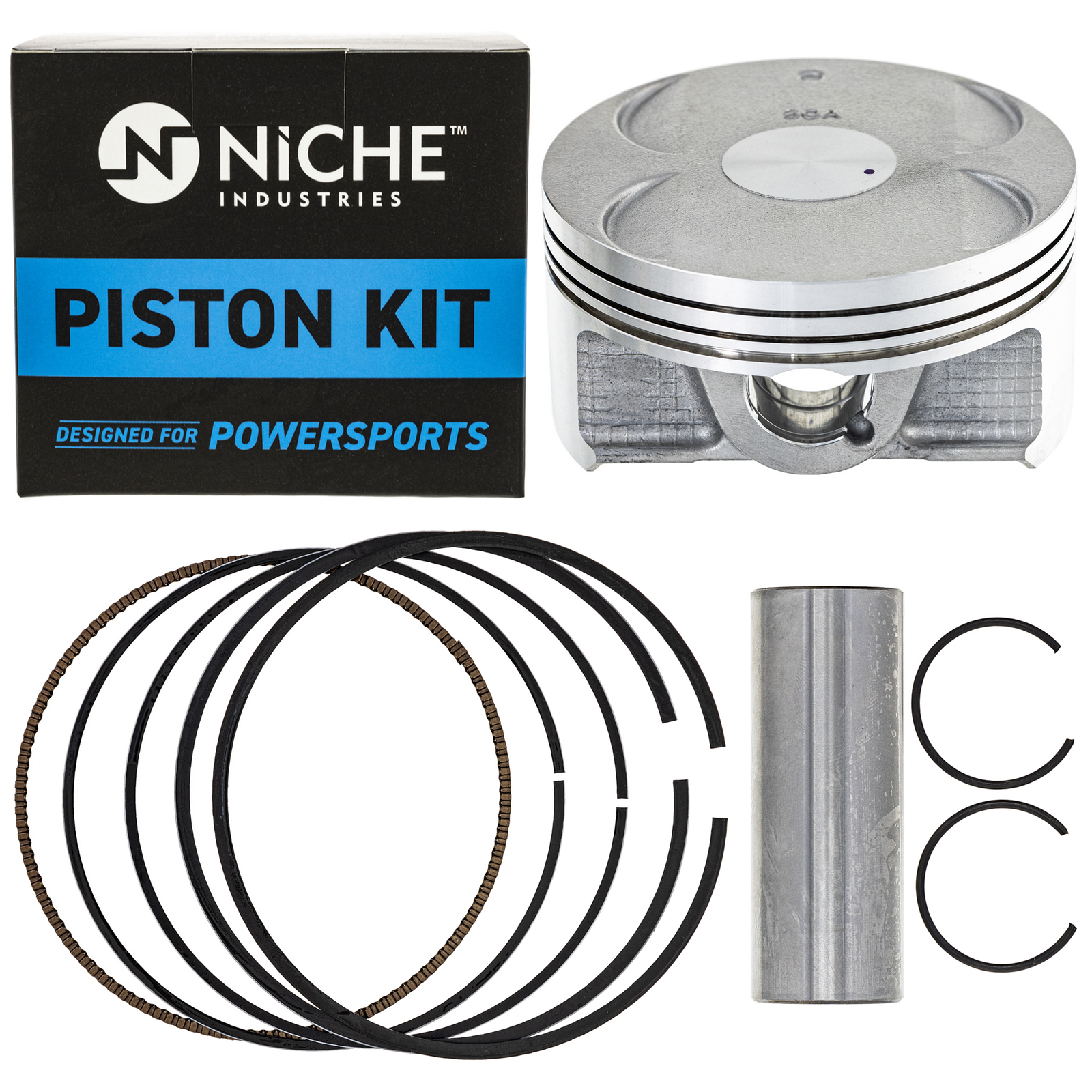 NICHE Cylinder Piston Gasket Kit for Polaris Predator 500 3089973 3089519 ATV
