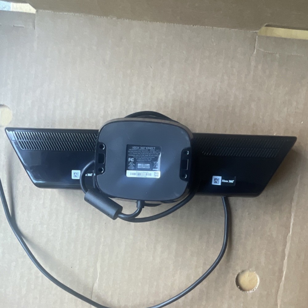 Microsoft Kinect Motion Camera Sensor Black Wired for Xbox 360 Console