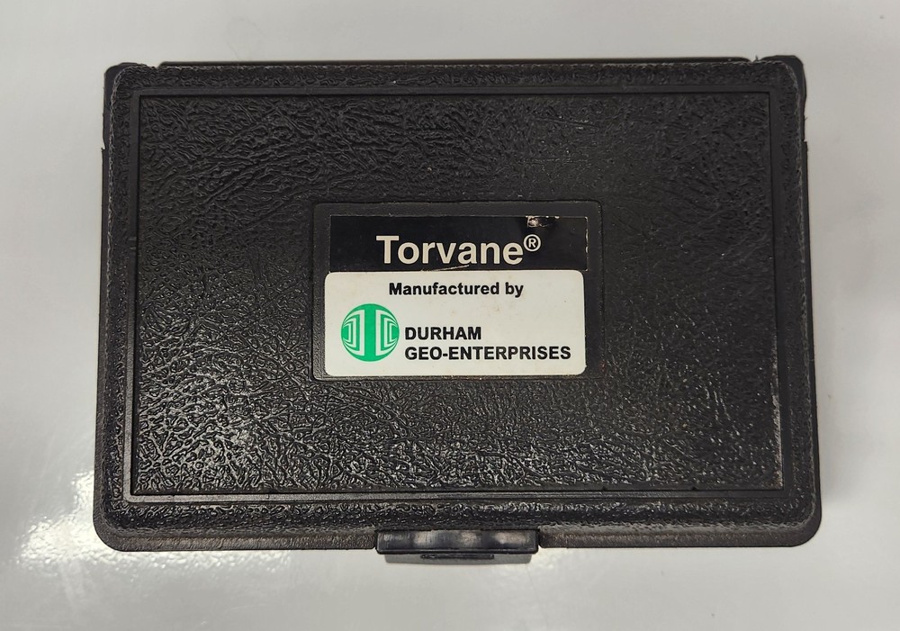 Durham Geo Torvane Shear Tester