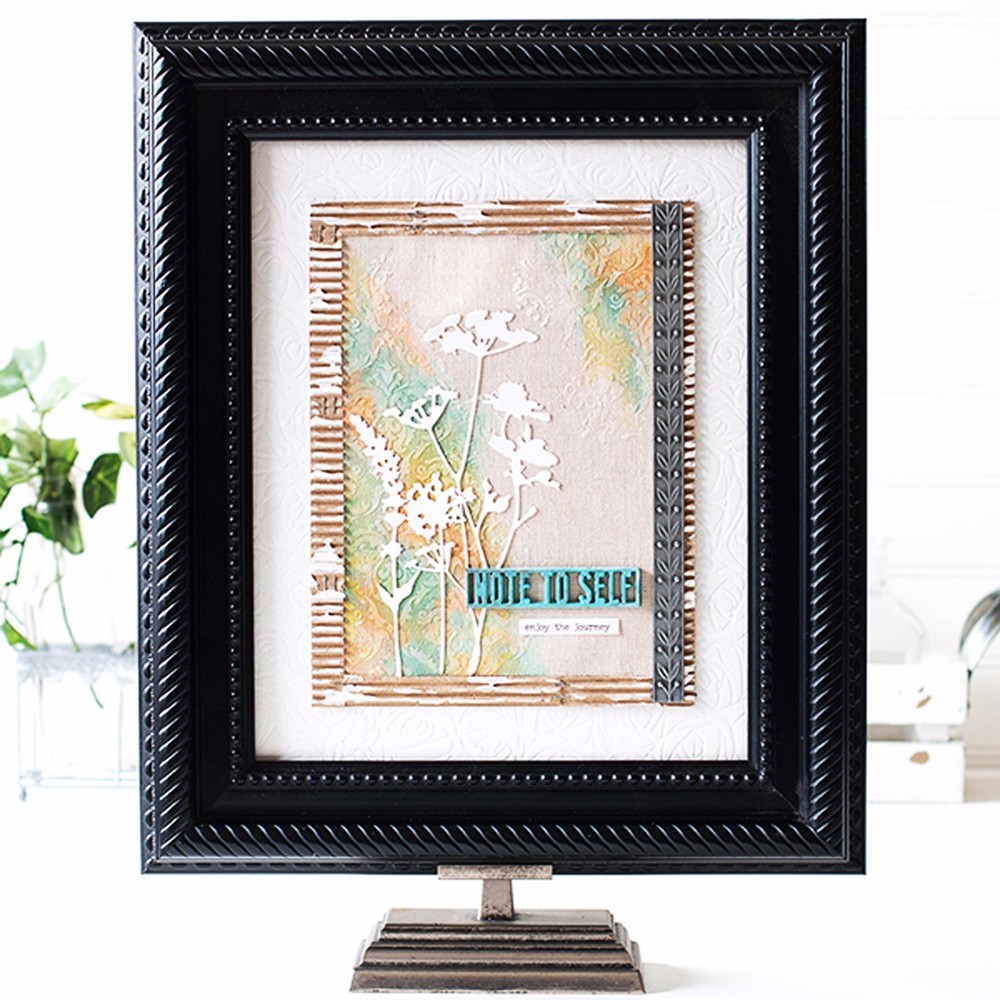 Sizzix Thinlits Wildflowers #661190 7pk set Retail $22.99 designer Tim Holtz