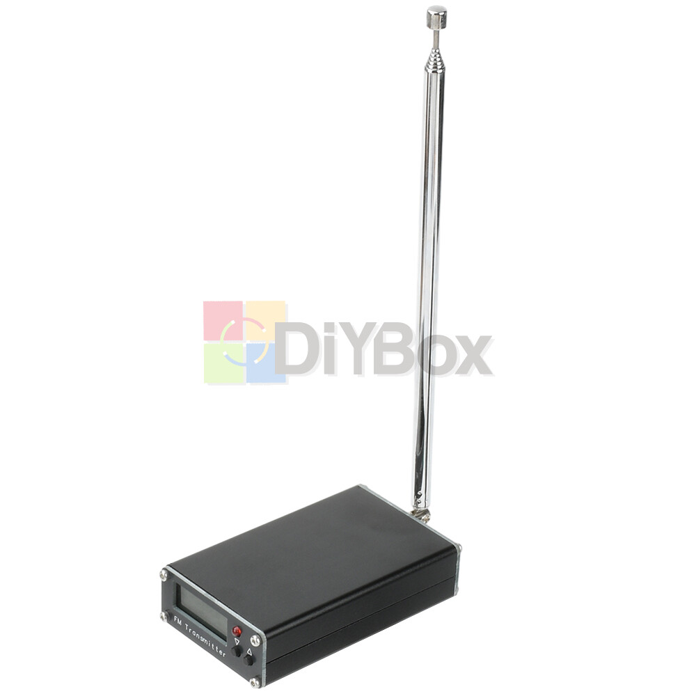 2KM 0.5W FM Transmitter 76M-108Mhz Digital Display Stereo FM Transmitter Type-C