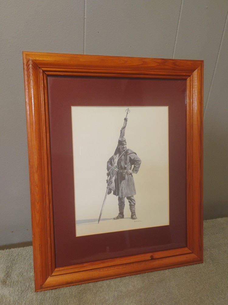 Civil War Officer Artwork