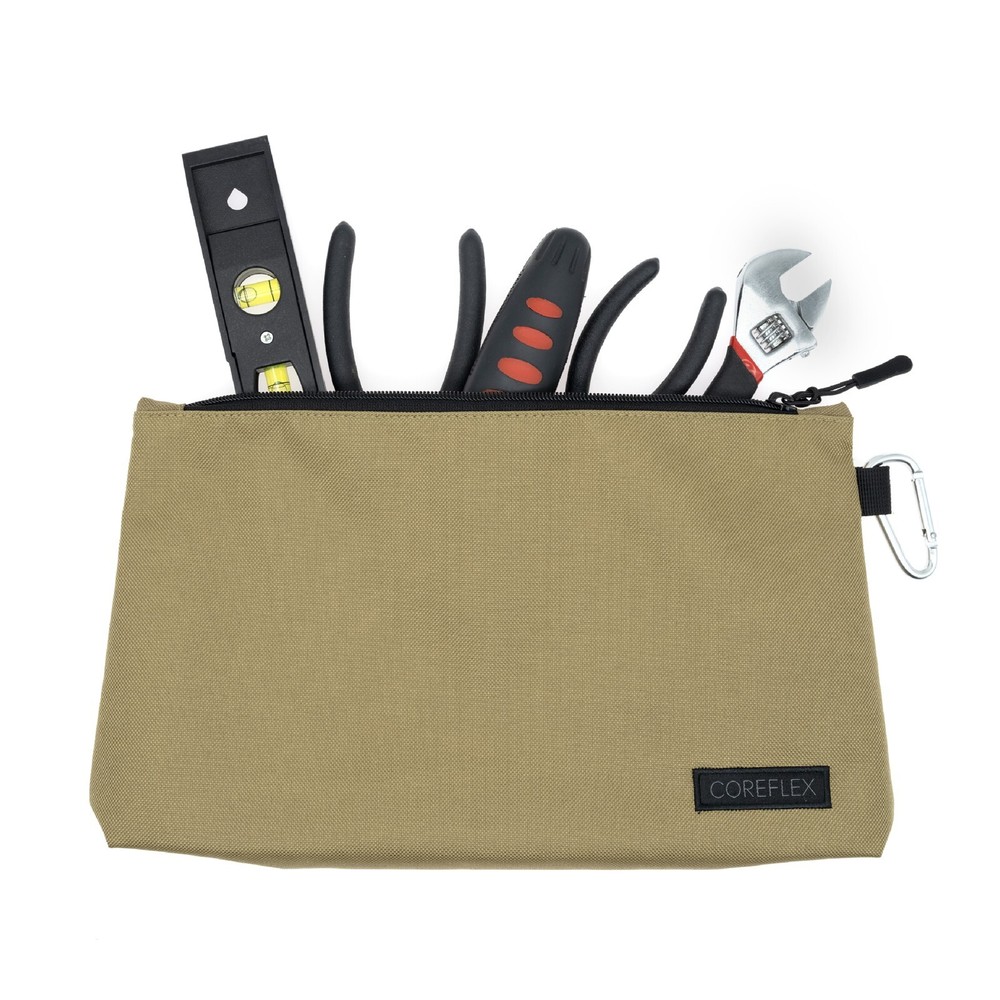 Coreflex 6 Pack Tool Pouch Zipper Bag, Small Tool Bag, Multipurpose Storage