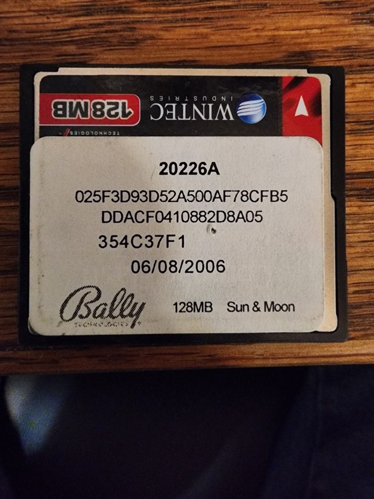 Bally Sun & Moon software Alpha