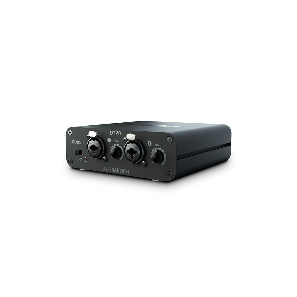 Allen & Heath AH-DT-20-X Dante Input Interface, 2 In