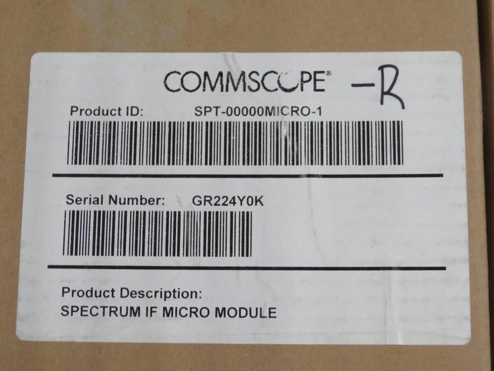 COMMSCOPE SPT-000000MICRO-1 SPECTRUM IF MICRO MODULE T193635