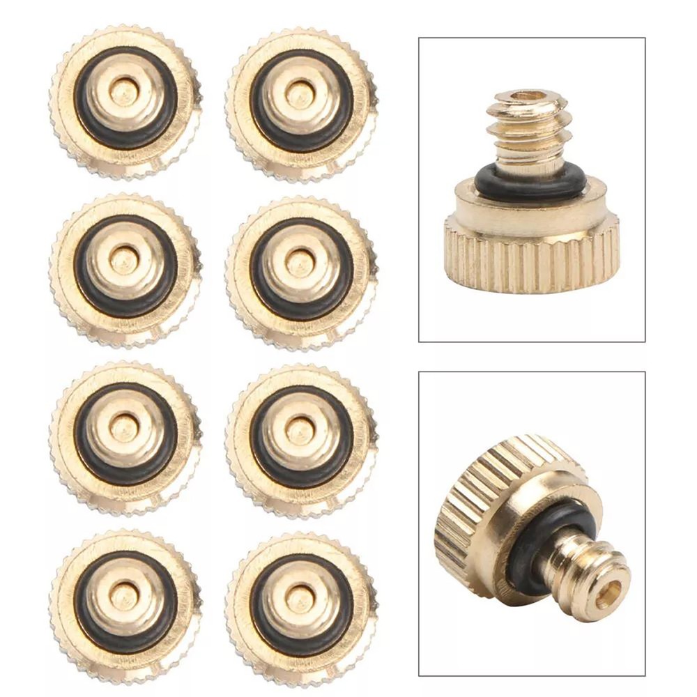 20PCS Duarble Brass High Pressure Outdoor Atomizing Misting Sprinkle Nozzle