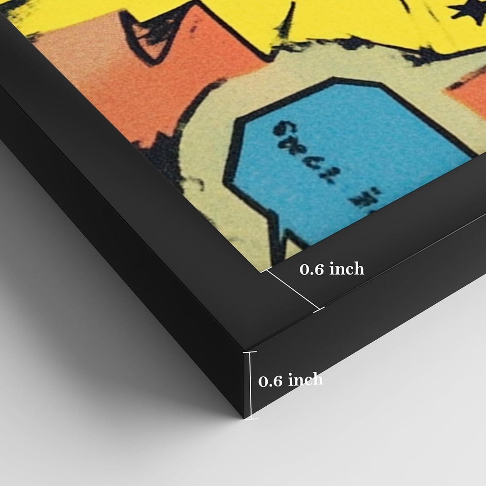 8 Pack Comic Book Frames, Fits Current 6 3/4 X 10 1/4, Wall/Tabletop Display
