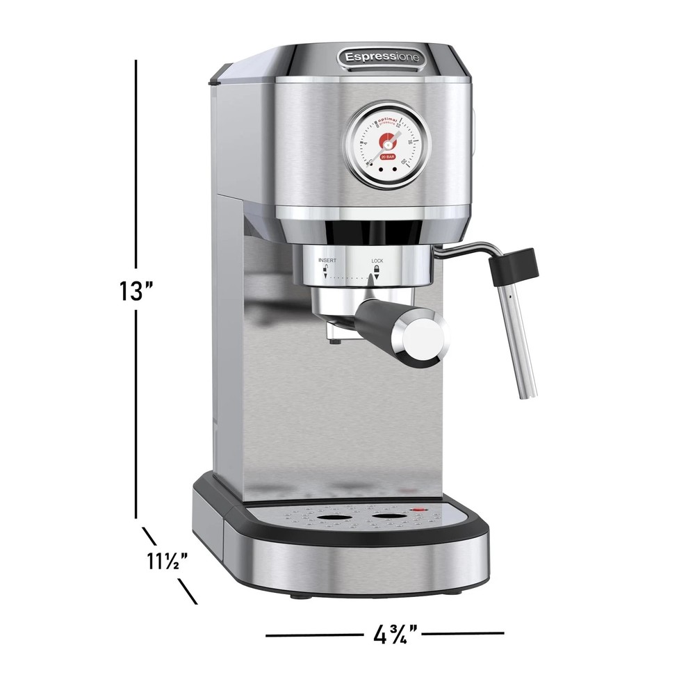 Espressione Flex 3-in-1 Espresso Maker, compatible with E.S.E. espresso pods