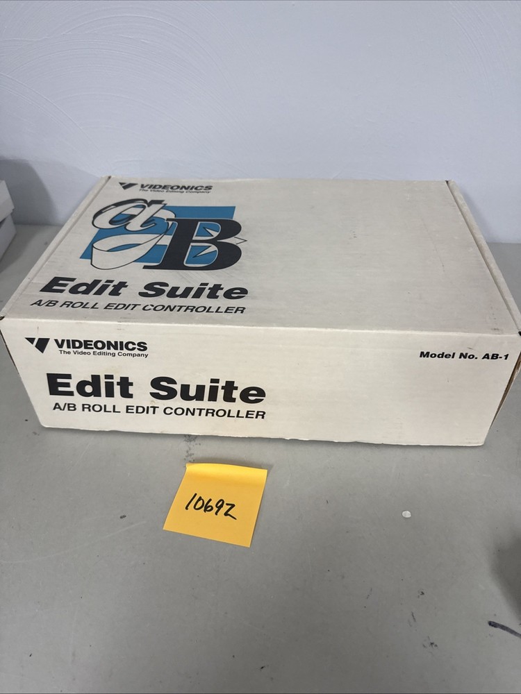 Videonics Model AB-1 in Original Box Edit Suite A/B Roll Edit Controller