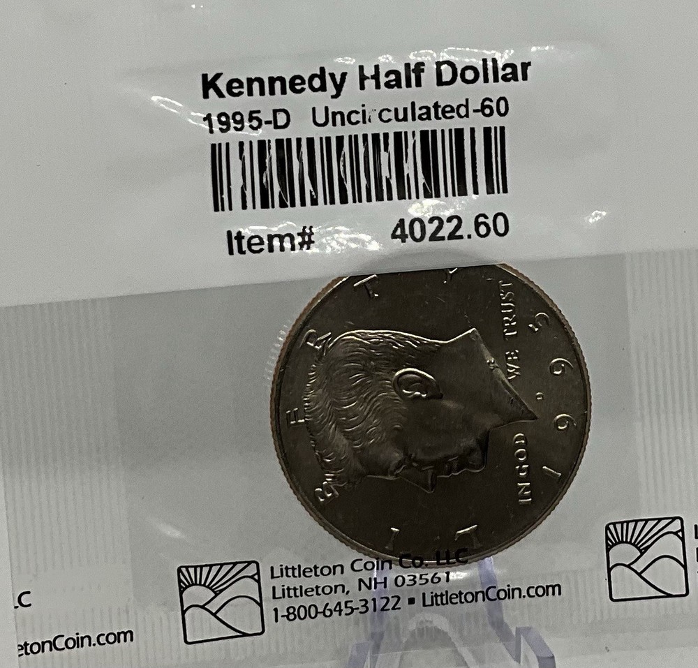 1995-D Kennedy Half Dollar Uncirculated-60