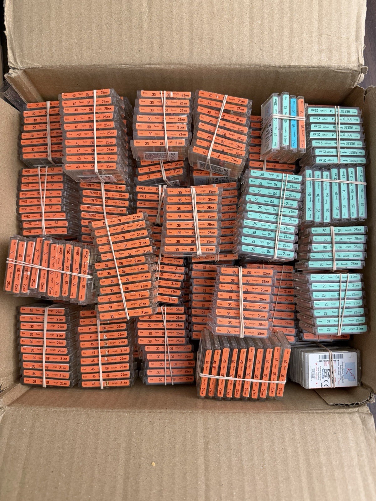 SybronEndo/Kerr K3 NiTi Endo Rotary Files - Various Sizes