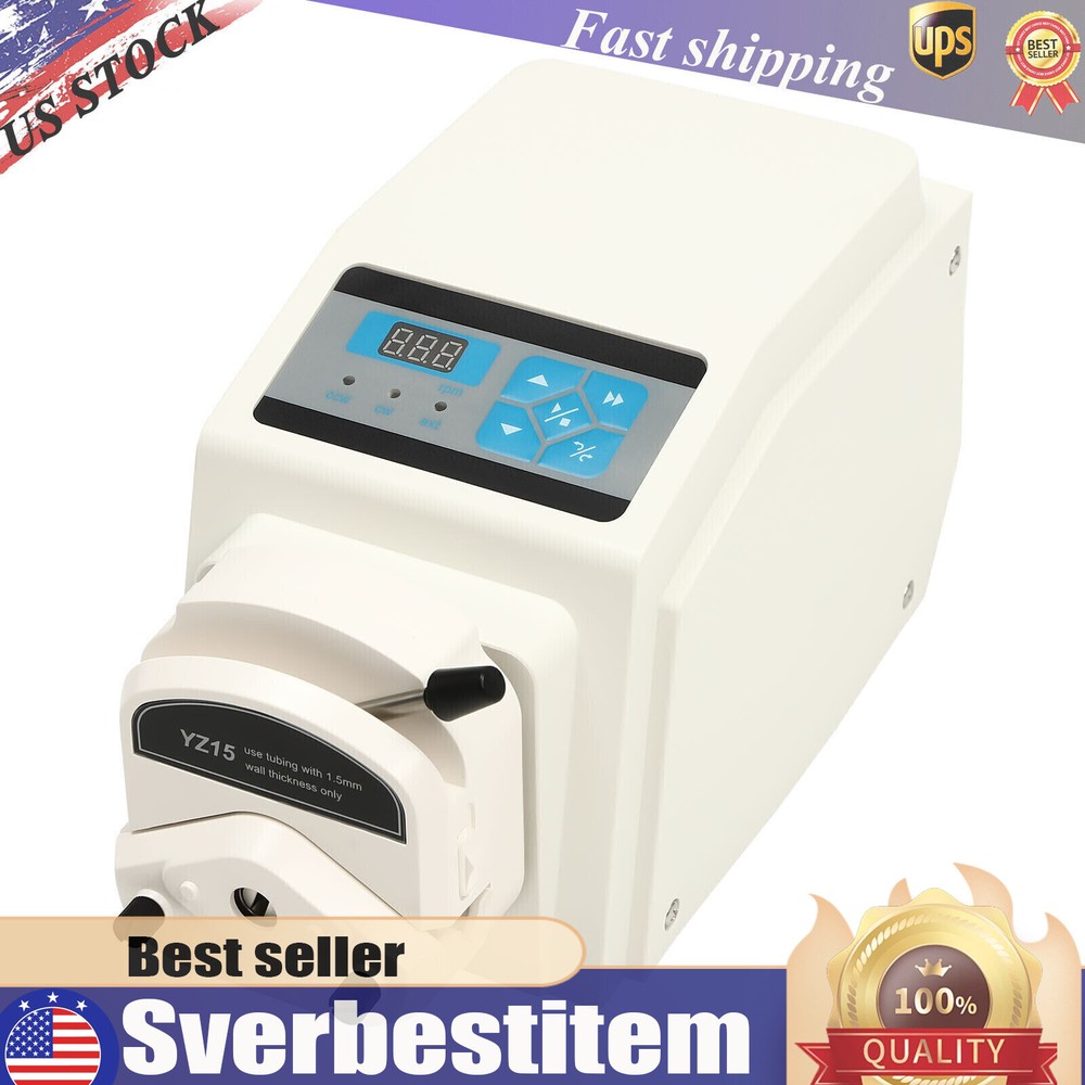 Industrial Variable Speed Liquid Metering Pump Peristaltic Pump High Precision