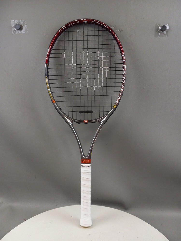 Wilson Tennis Racket Graphite Titanium 2 Soft Shock Slightly Used