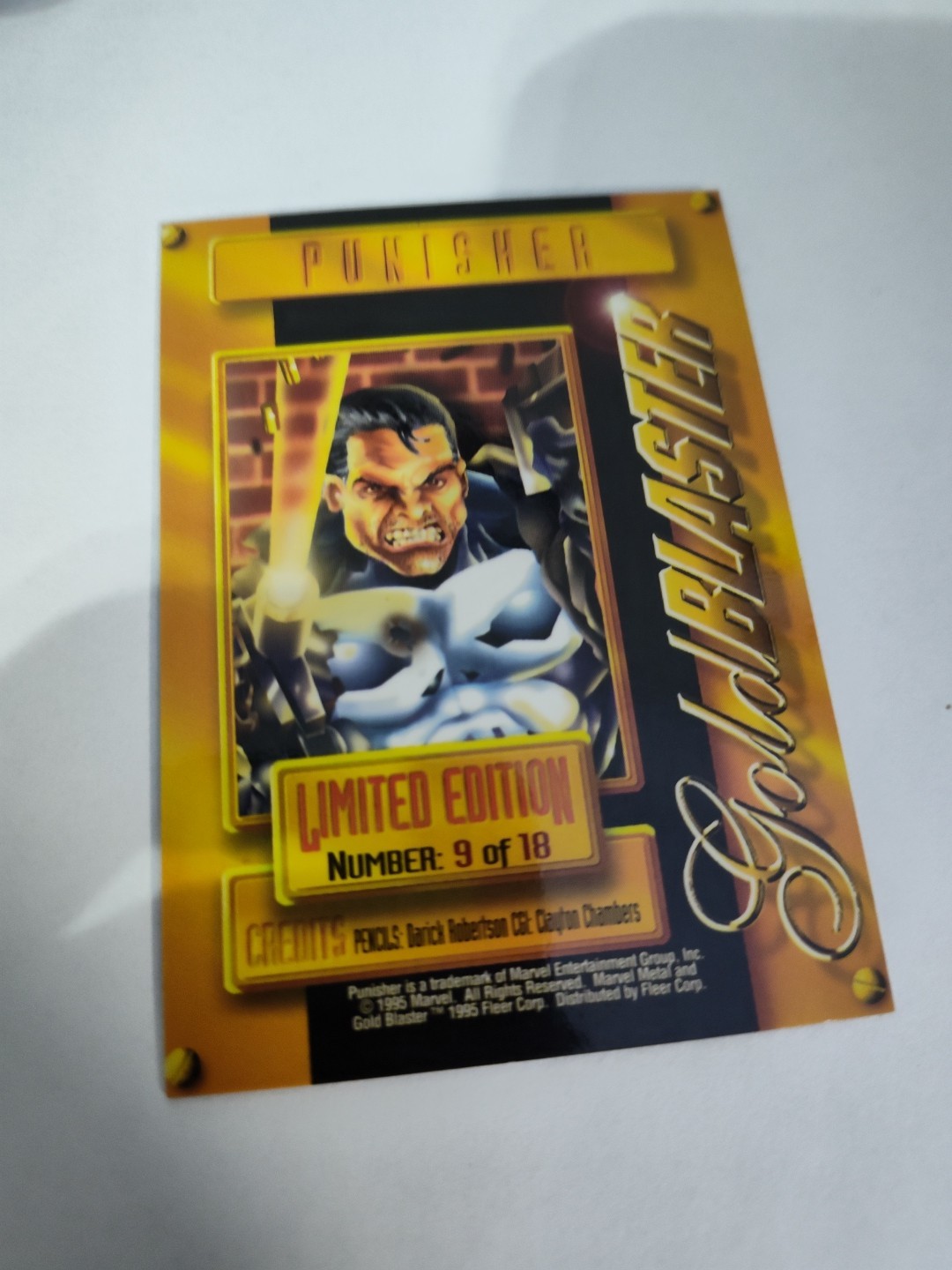 1995 fleer marvel metal gold blaster limited edition you pick fill your set