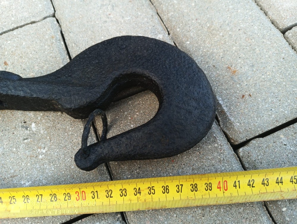WW2 Original German Army Technic Part: Hook From German Vehicle