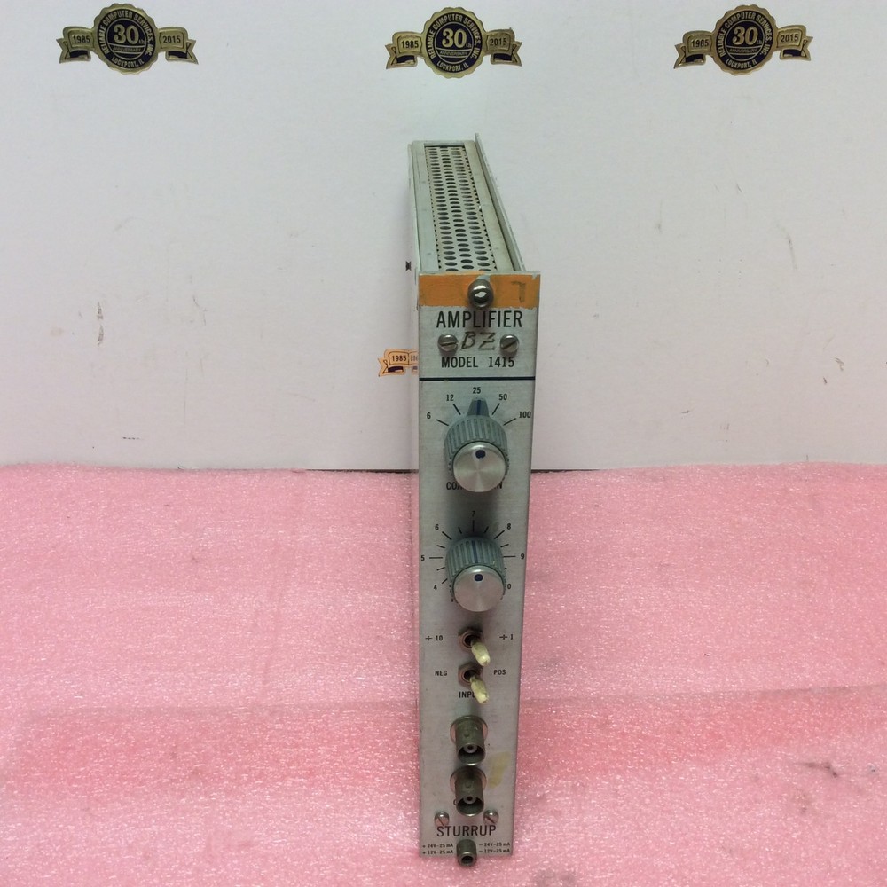 CANBERRA Industries Inc Amplifier model 1415 NIM Computer Module STURRUP NUCLEAR