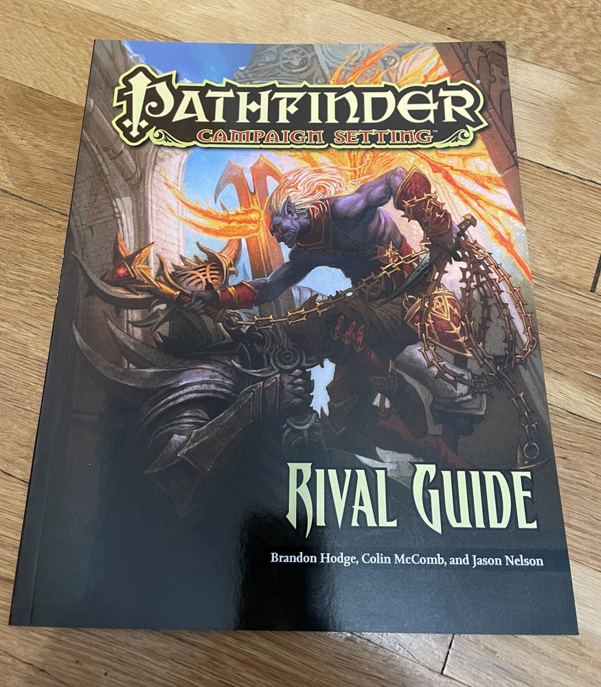 Pathfinder Campaign Setting Rival Guide RPG D&D 3.5 D20
