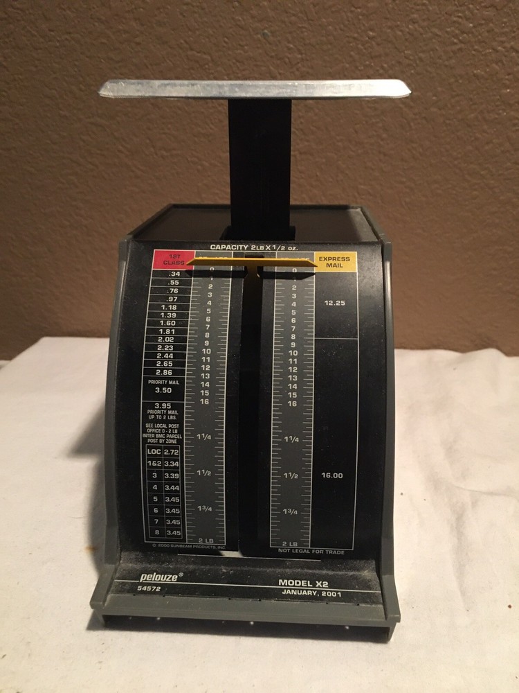 Vintage Pelouze Postal Scale January 2001