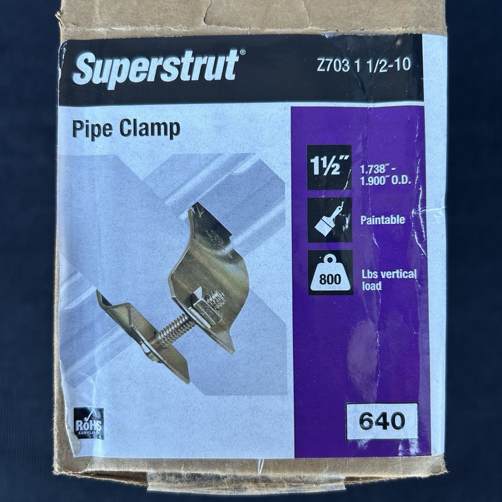 1 1/2” Pipe Clamp