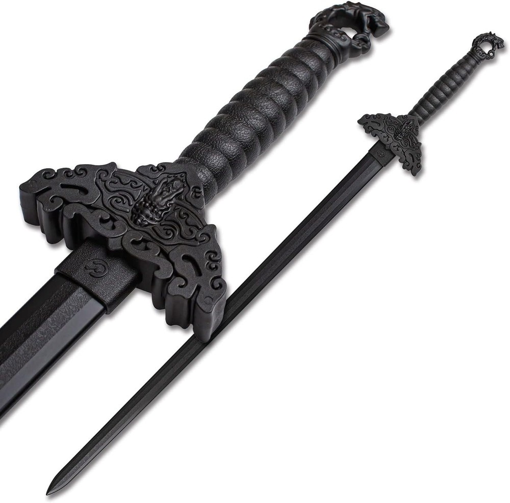 Polymer Training Sword, Black Blade, Martial Arts Gear