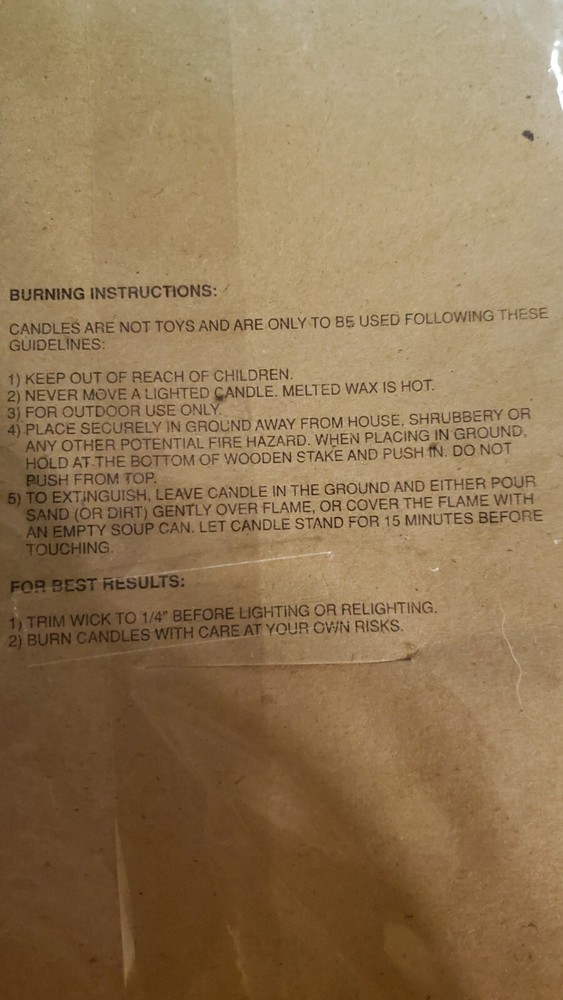 Match Garden Torches